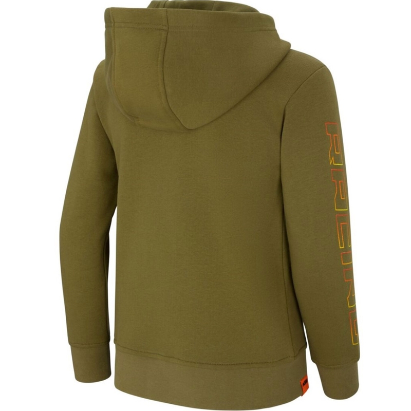 Felpa con cappuccio KTM Kids Racing color cachi