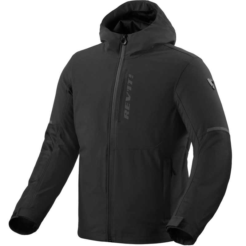 Giacca da moto Revit Traffic 2 H2O nera