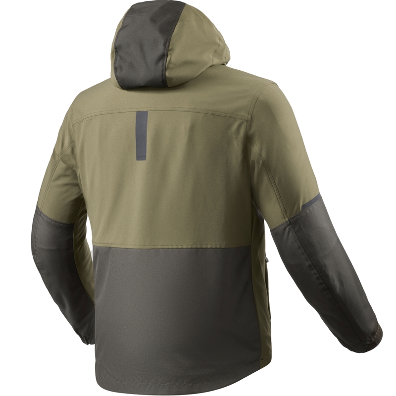 Giacca da moto Revit Traffic 2 H2O Tarmac verde
