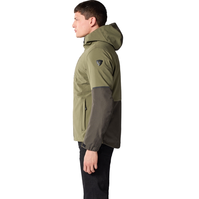 Giacca da moto Revit Traffic 2 H2O Tarmac verde