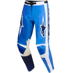 Pantaloni da motocross Alpinestars Racer Air Portl blu-bianchi