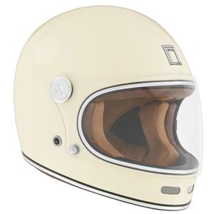 Casco integrale da moto NOX PREMIUM Revenge bianco crema