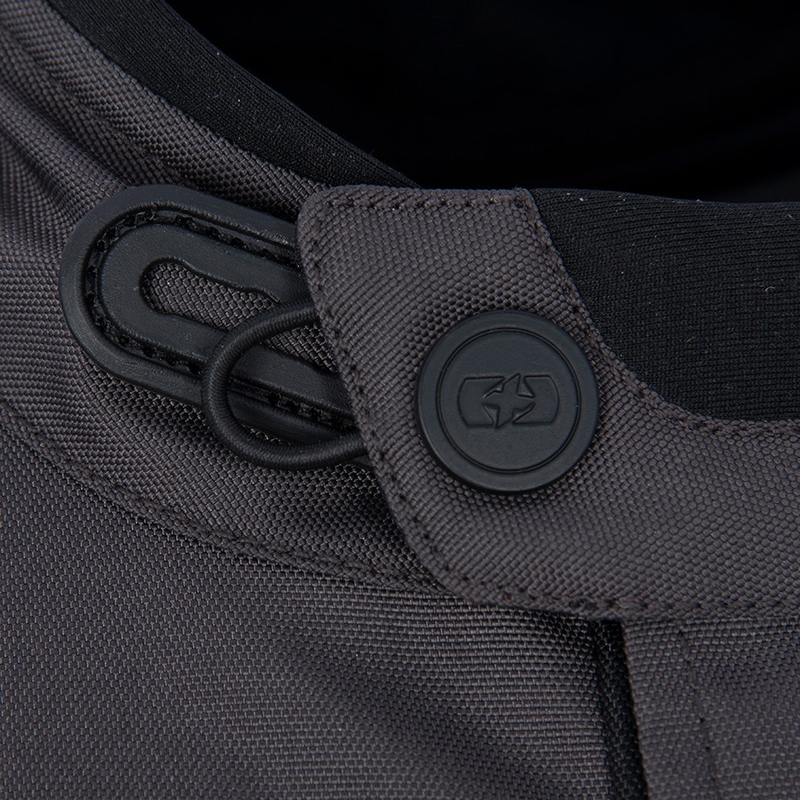 Giacca da moto Oxford Montreal 4.0 Dry2Dry™ Nero-Grigio-Rosso