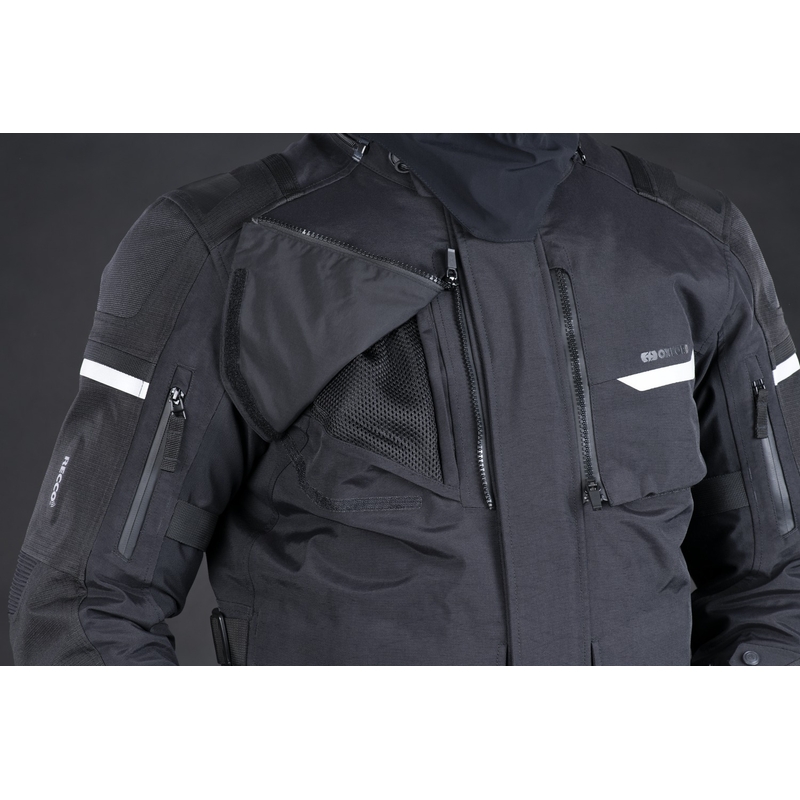 Giacca da moto Oxford Advanced Stormland Dry2Dry™ nera
