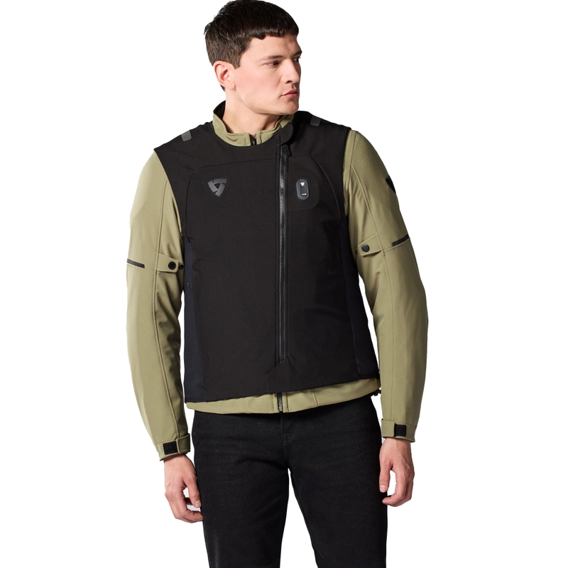 Gilet airbag per moto Revit Avertum Street Tech-Air® nero