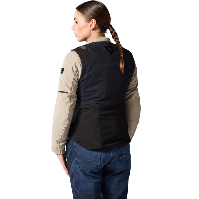 Gilet da moto Revit Avertum Street Tech-Air® con airbag da donna, nero