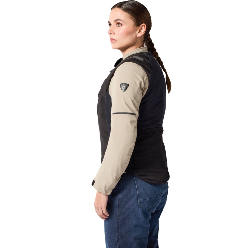 Gilet da moto Revit Avertum Street Tech-Air® con airbag da donna, nero