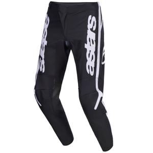 Pantaloni da motocross per bambini Alpinestars Fluid Apex neri-grigi