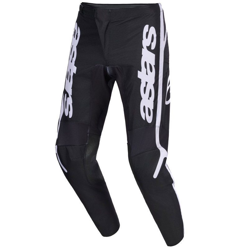 Pantaloni da motocross per bambini Alpinestars Fluid Apex neri-grigi