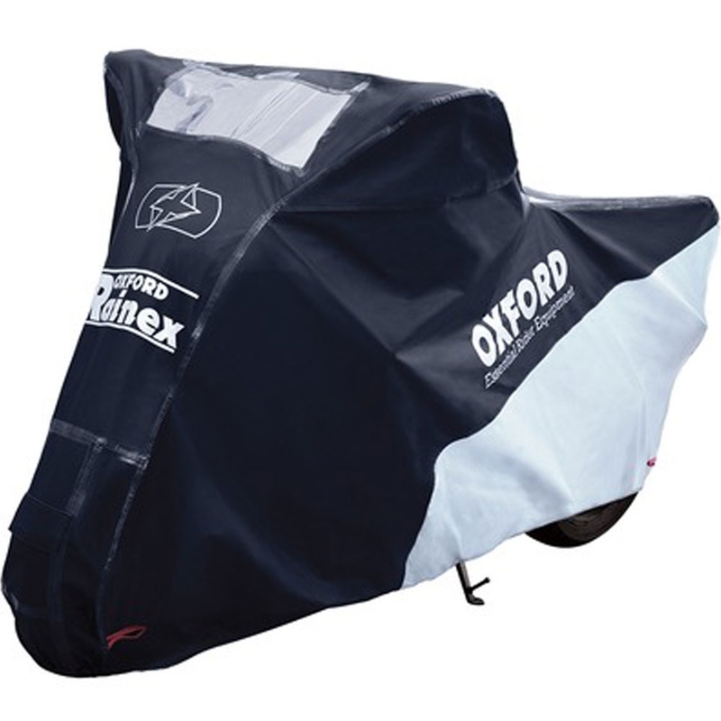Telo coprimoto Oxford Rainex nero-argento
