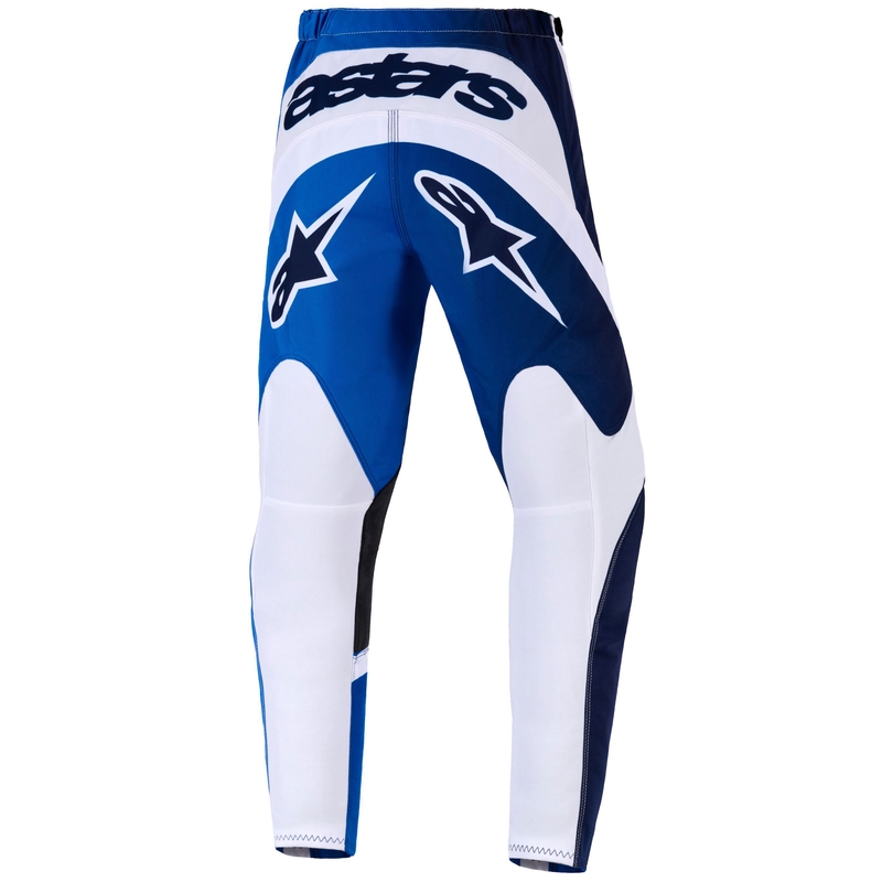 Pantaloni da motocross per bambini Alpinestars Fluid Portl blu-bianchi
