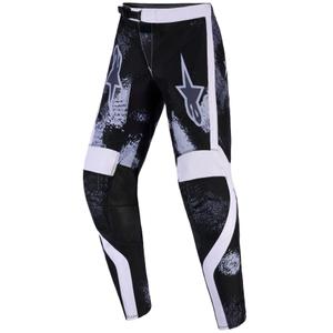 Pantaloni da motocross per bambini Alpinestars Fluid Lahnd grigio-mimetico