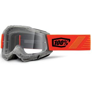 Occhiali da motocross 100% ACCURI 2 Schrute con plexiglass trasparente