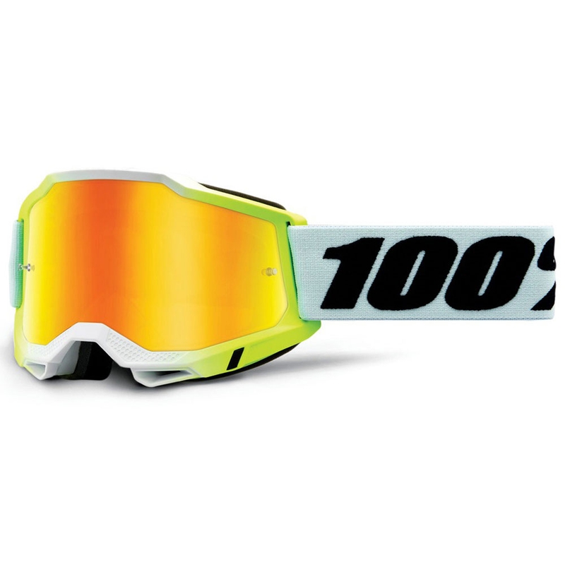 Occhiali da motocross 100% ACCURI 2 Dunder con plexiglass fumé