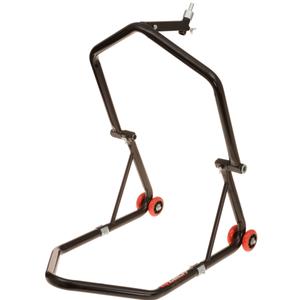 Cavalletto moto Q-TECH anteriore - per occhiali/posteriore nero