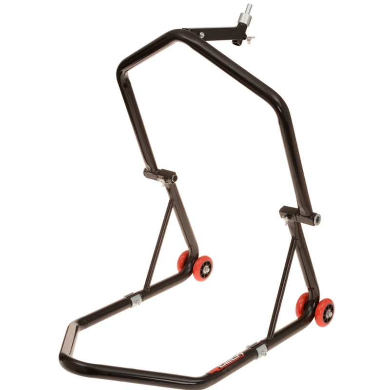 Cavalletto moto Q-TECH anteriore - per occhiali/posteriore nero