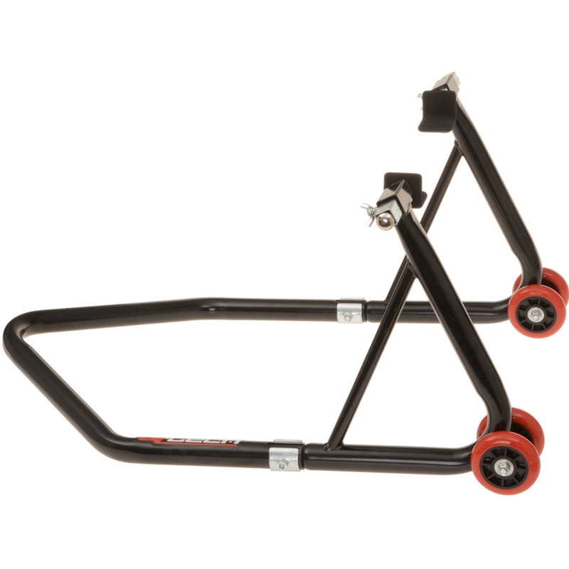 Cavalletto moto Q-TECH anteriore - per occhiali/posteriore nero