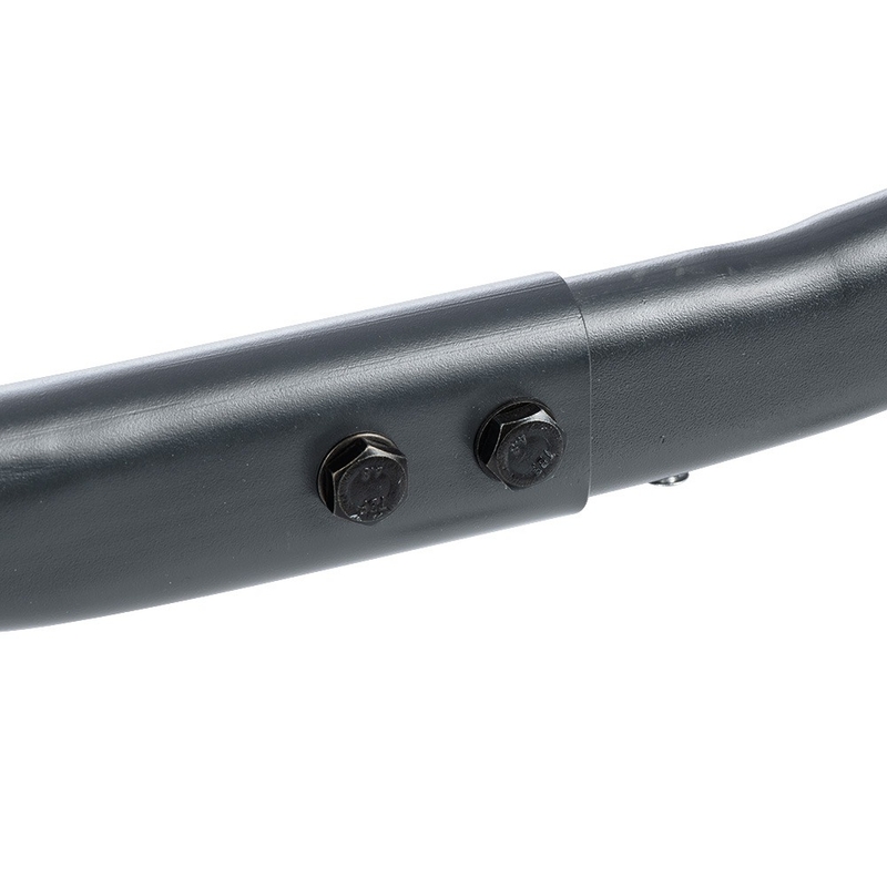 Cavalletto posteriore per motocicletta Oxford Zero-G Rocker con ruota aggiuntiva, nero