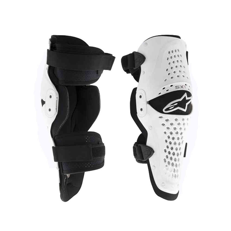 Chrániče kolen Alpinestars SX-1 bílo-černé