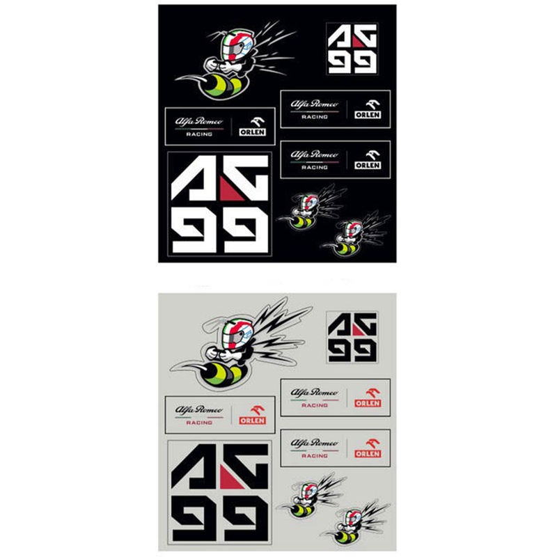 Set adesivi Alfa Romeo Racing F1 Giovinazzi