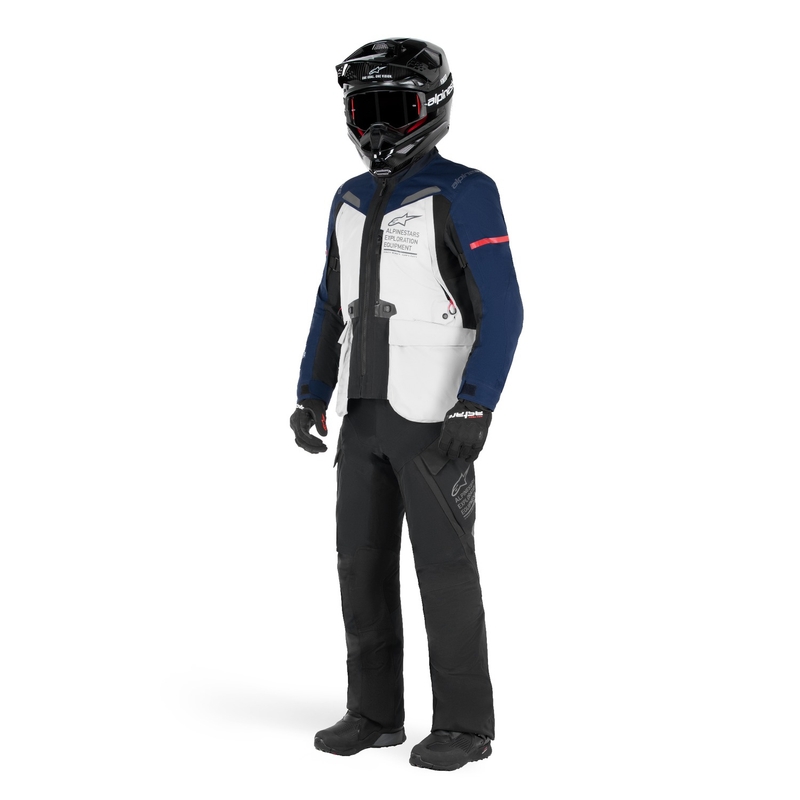 Giacca Alpinestars ST-7 Gore-Tex Grigio chiaro-Blu-Nero