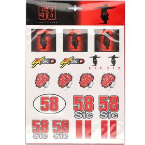 Set adesivi A4 Marco Simoncelli