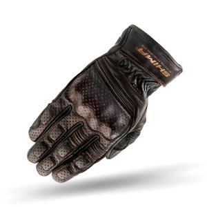 Guanti Shima Aviator marrone scuro