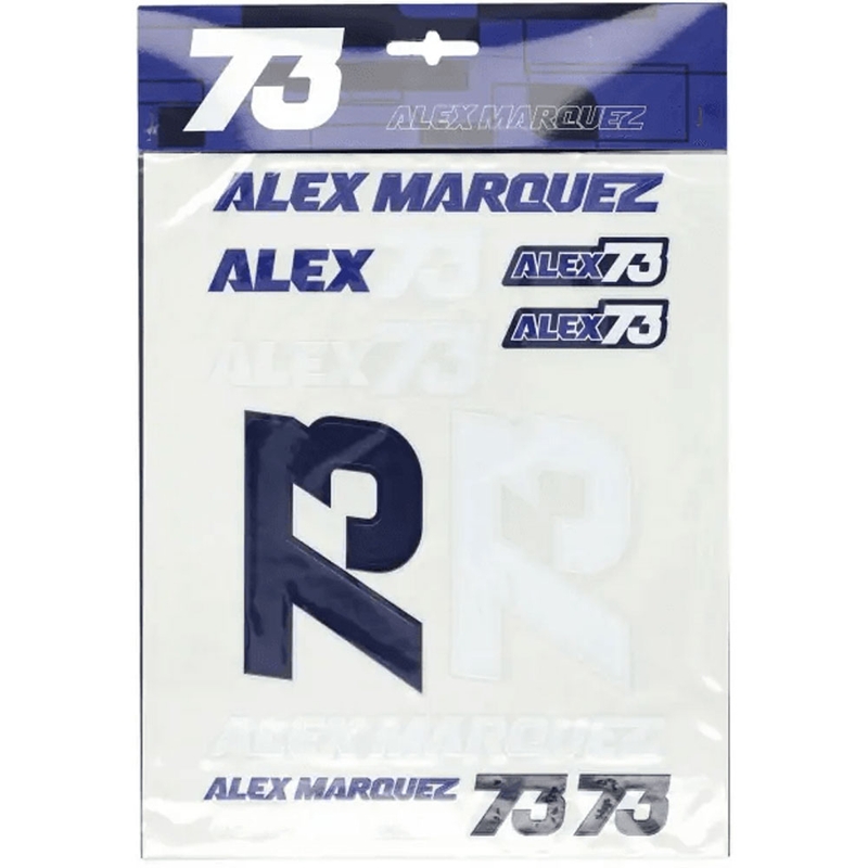 Set di adesivi Alex Marquez 73