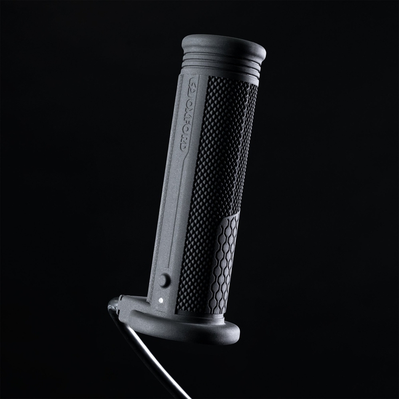 Manopole riscaldate Oxford Hotgrips PRO Adventure con comandi integrati all'interno dell'impugnatura