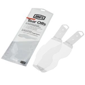 Laminati tear-off per occhiali da motocross 100% RACECRAFT 2/ACCURI 2/STRATA 2