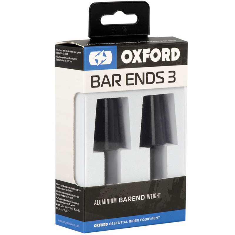 Oxford Bar Ends 3 pesi manubrio con riduzione neri 1 paio