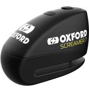 Oxford Screamer 7 bloccadisco con allarme integrato nero-nero