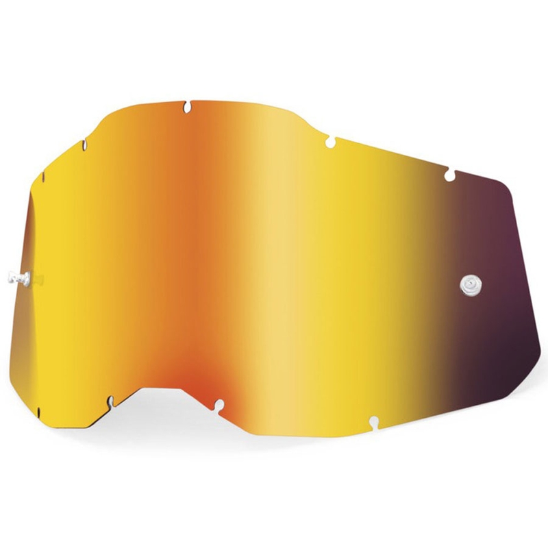 Visiera a specchio rossa Q-TECH Racecraft 2/Accuri 2/Strata 2 (antiappannamento)