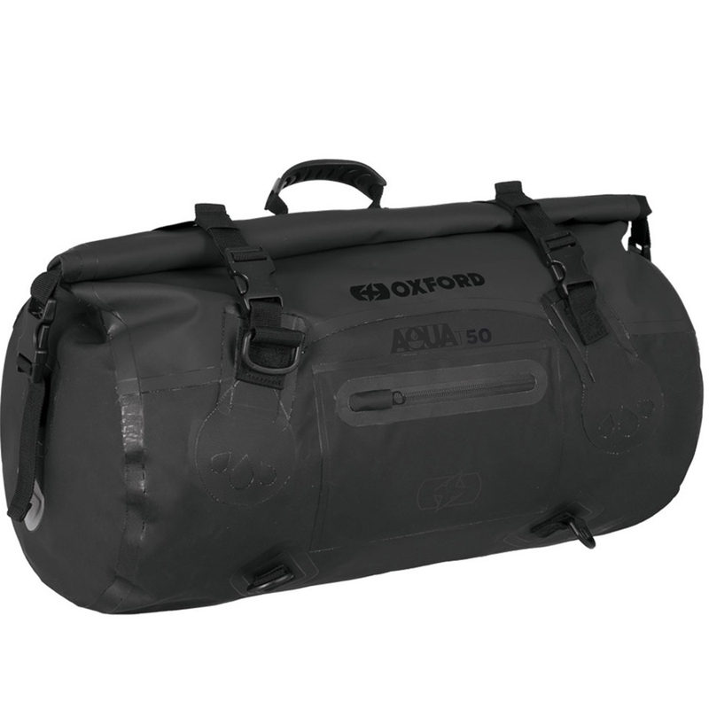 Oxford Aqua T-50 Roll Bag 50 l borsa impermeabile nera