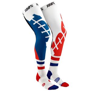 Calze autoreggenti 100% - USA REV bianco-blu-rosso