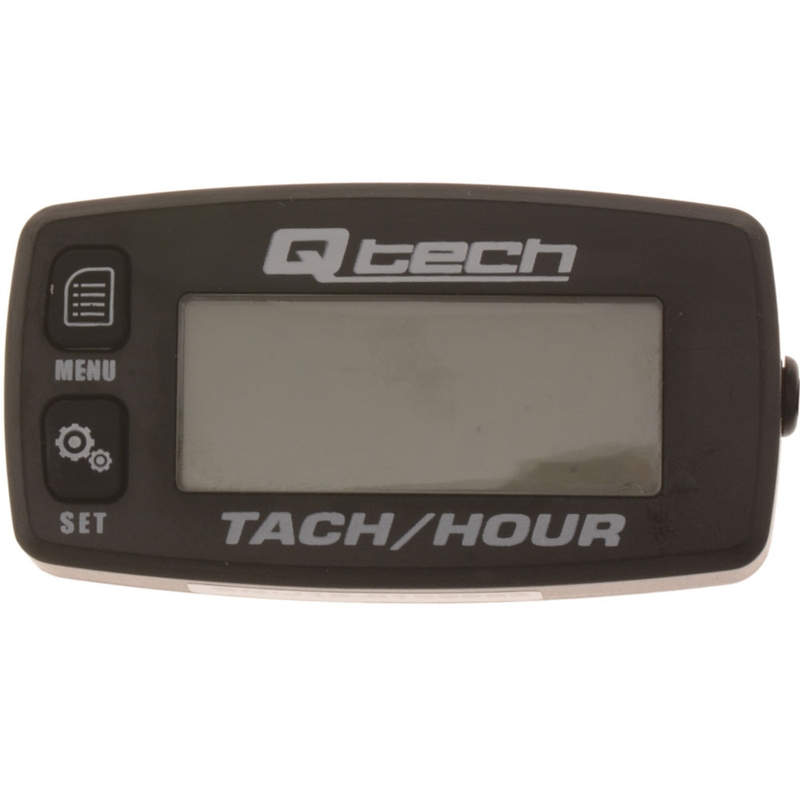 Contagiri e contaore multifunzione con display retroilluminato Q-TECH nero