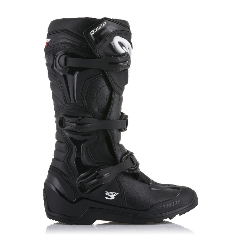Stivali da motocross Alpinestars TECH 3 Enduro neri