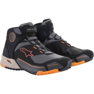 Stivali da moto Alpinestars CR-X Drystar nero-marrone-arancione
