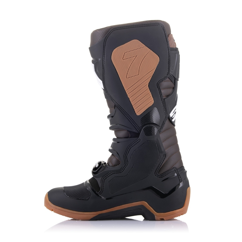 Stivali da moto Alpinestars Tech 7 Enduro Nero-Marrone scuro