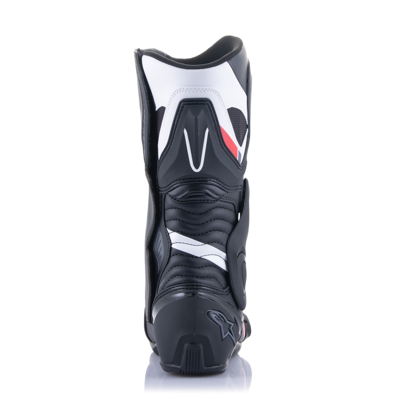 Stivali da moto Alpinestars S-MX 6 nero-bianco-grigio-rosso