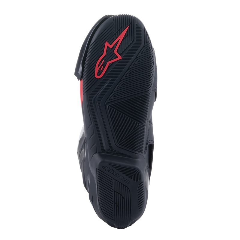 Stivali da moto Alpinestars S-MX 6 nero-bianco-grigio-rosso