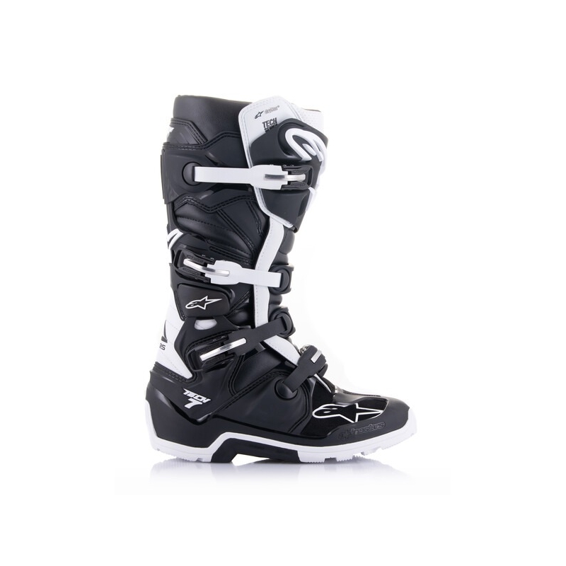 Stivali da moto Alpinestars Tech 7 Enduro Drystar Nero-Bianco