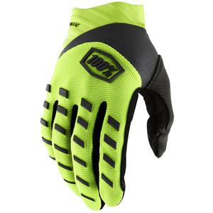 Guanti da motocross 100% - USA AIRMATIC giallo-nero