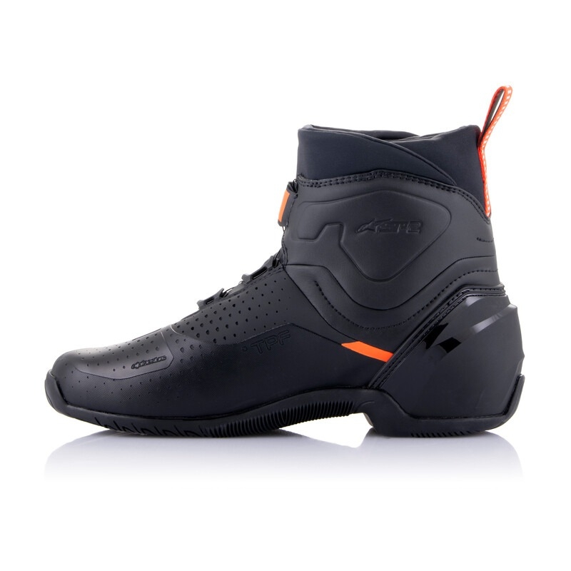 Stivali da moto Alpinestars SP-2 nero-bianco-rosso fluo