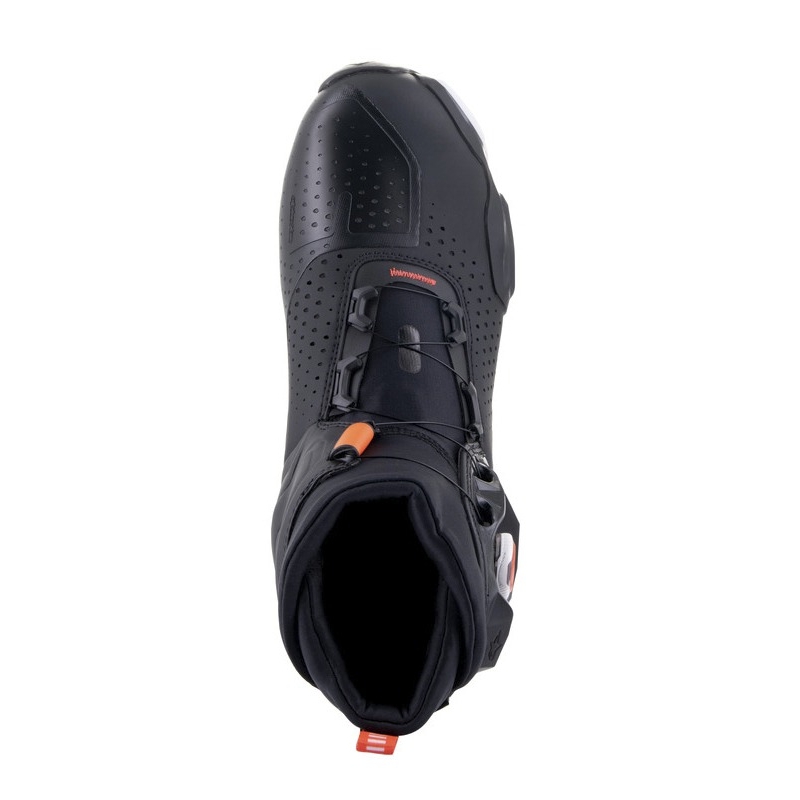 Stivali da moto Alpinestars SP-2 nero-bianco-rosso fluo