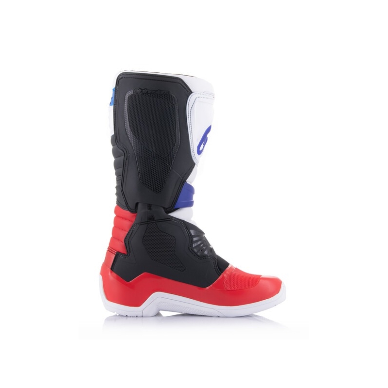 Stivali da motocross Alpinestars TECH 3 bianco-nero-blu-rosso