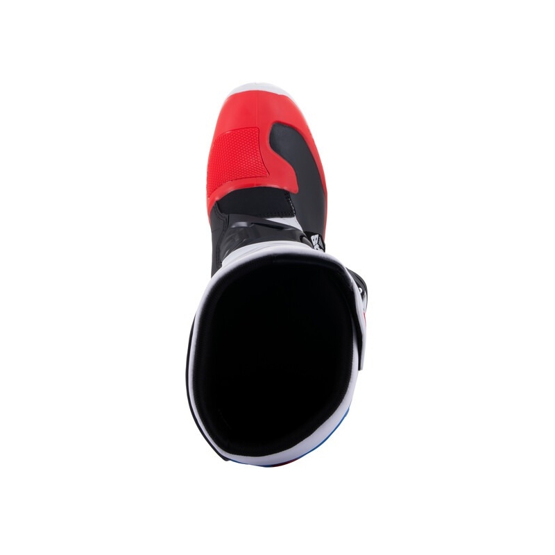 Stivali da motocross Alpinestars TECH 3 bianco-nero-blu-rosso