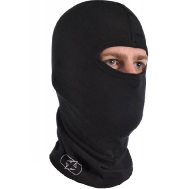 Cappuccio da moto Oxford Balaclava Deluxe in lana merino nero