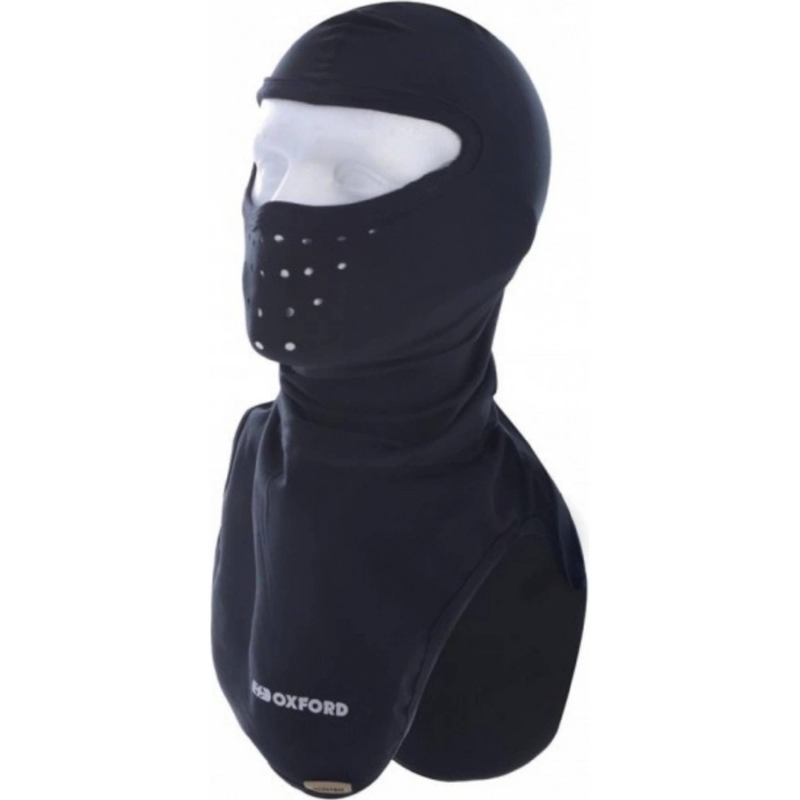 Cappuccio da moto Oxford Balaclava Deluxe Micro Fleece nero