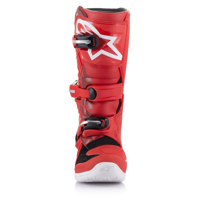 Stivali da moto per bambini Alpinestars Tech 7 S rossi